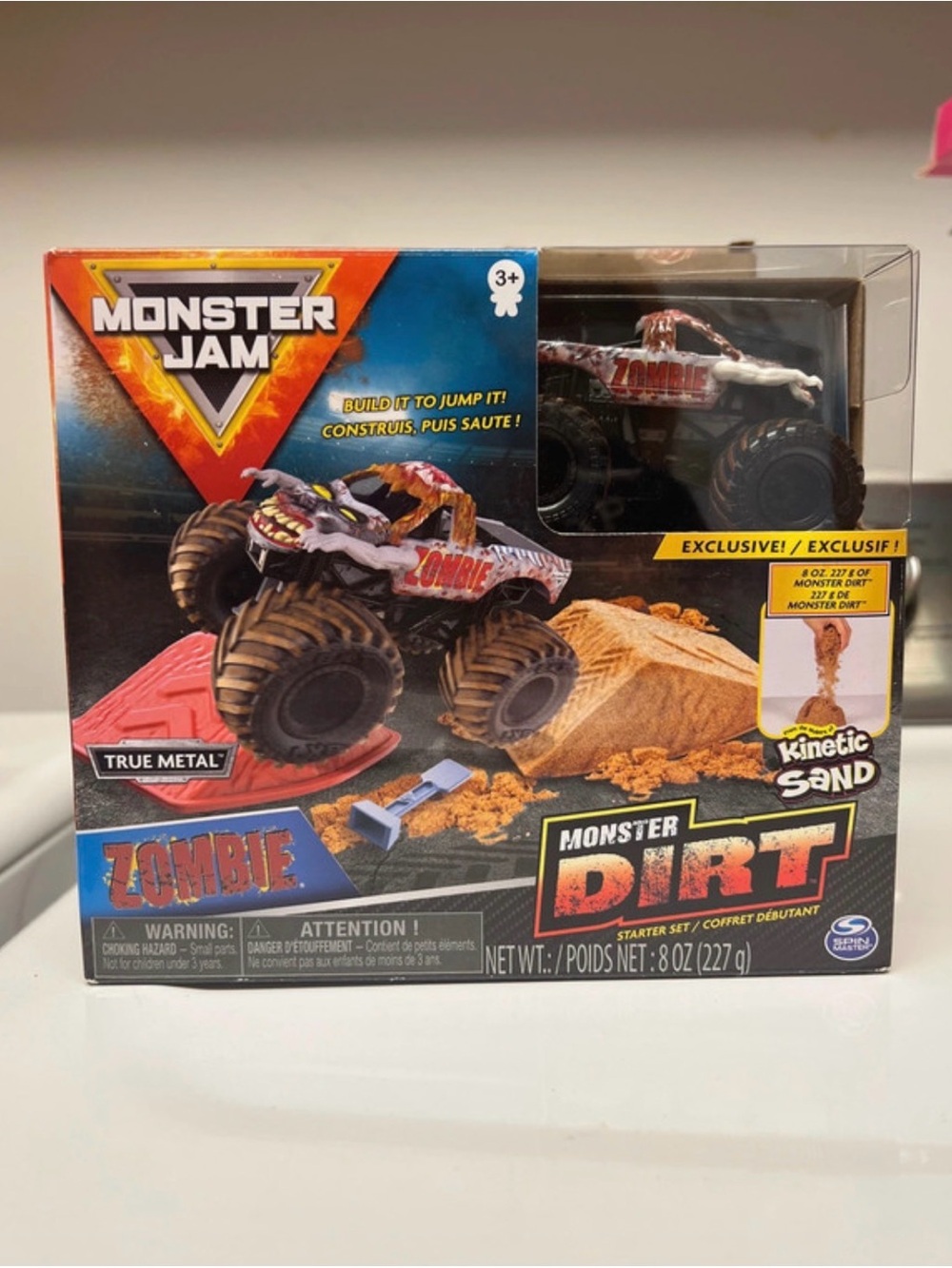 Monster Jam with Kinetic Sand